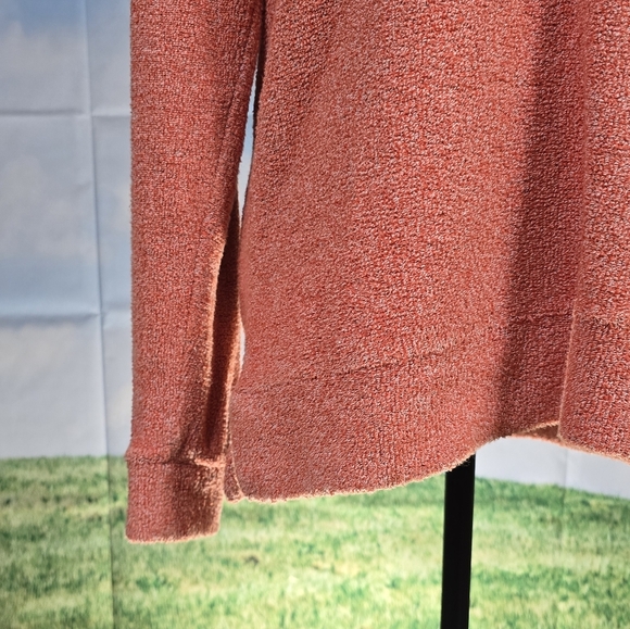 PRESSBOX | CLEMSON TIGERS TEXTURED KNIT TERRY CREW NECK PULLOVER SWEATER - Picture 10 of 16